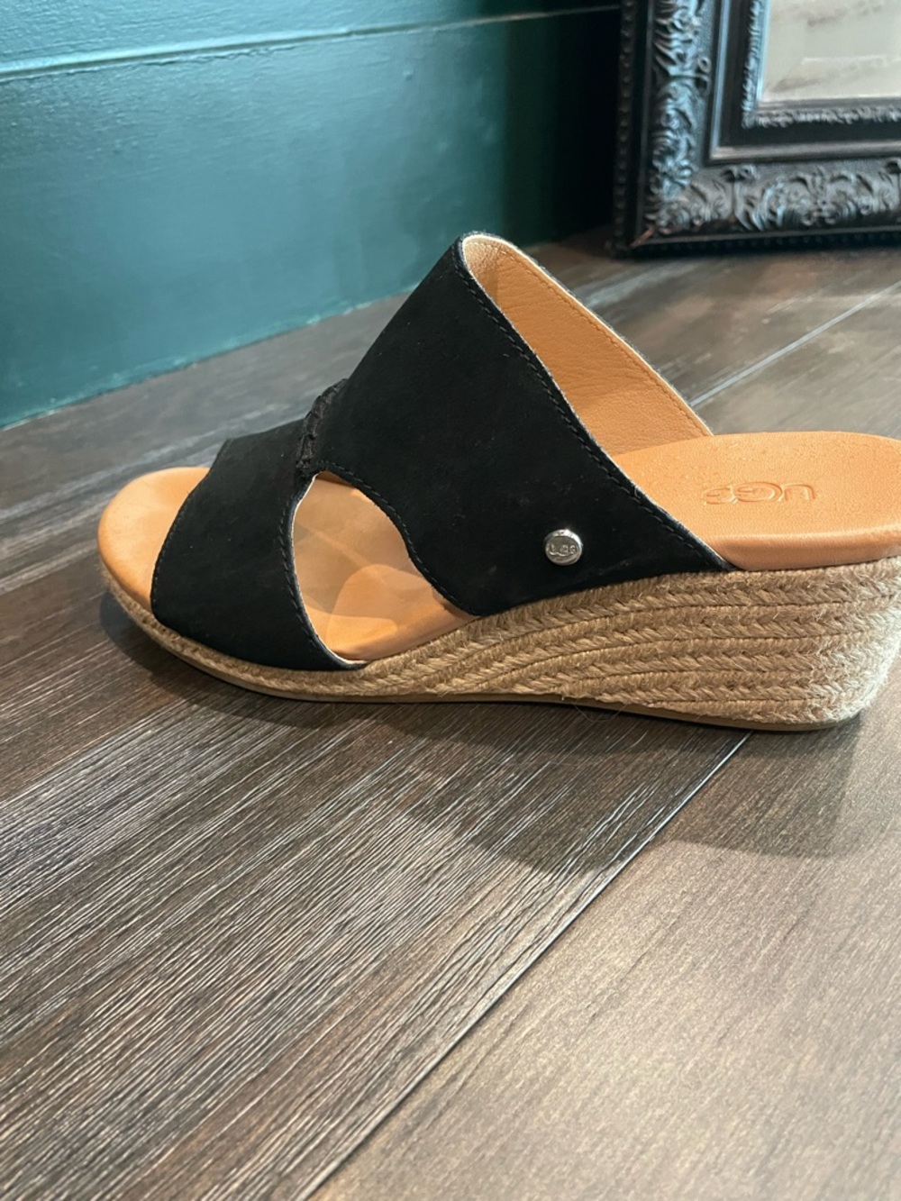 Ugg suede wedges